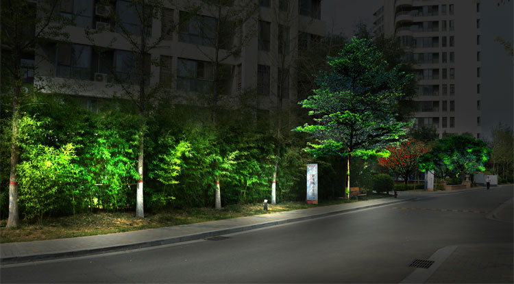 小區亮化公司 小區亮化公司