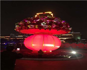 西安蓮湖區(qū)2019年元旦、春節(jié)亮化工程案例